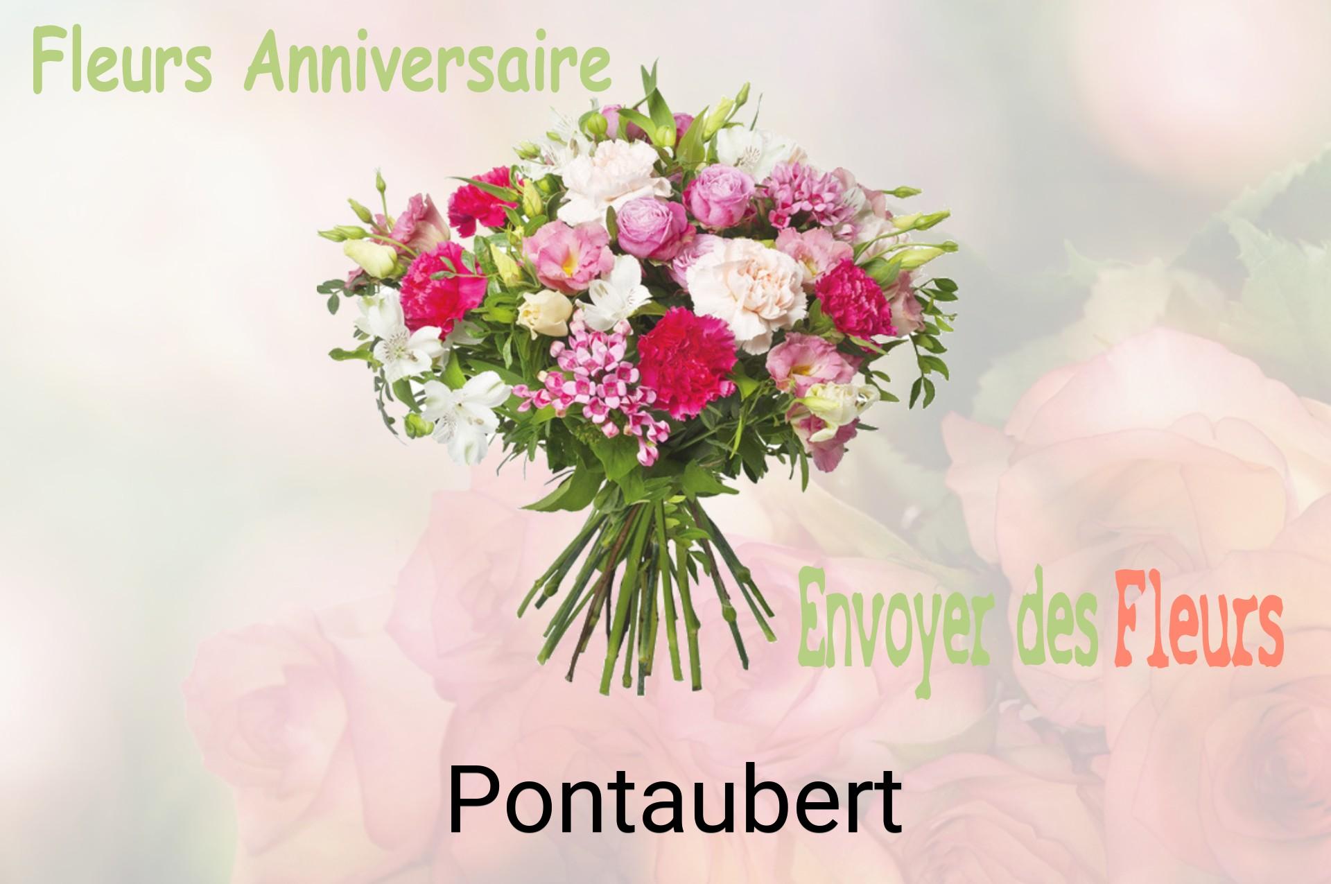 Bouquet de fleurs d’anniversaire livré à Pontaubert